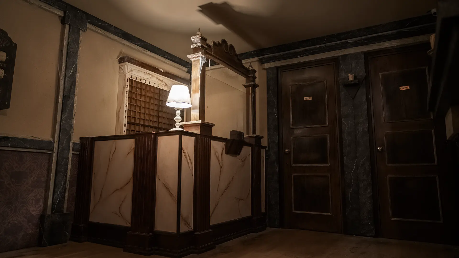 Escape room challenge at Game Over Escape Rooms