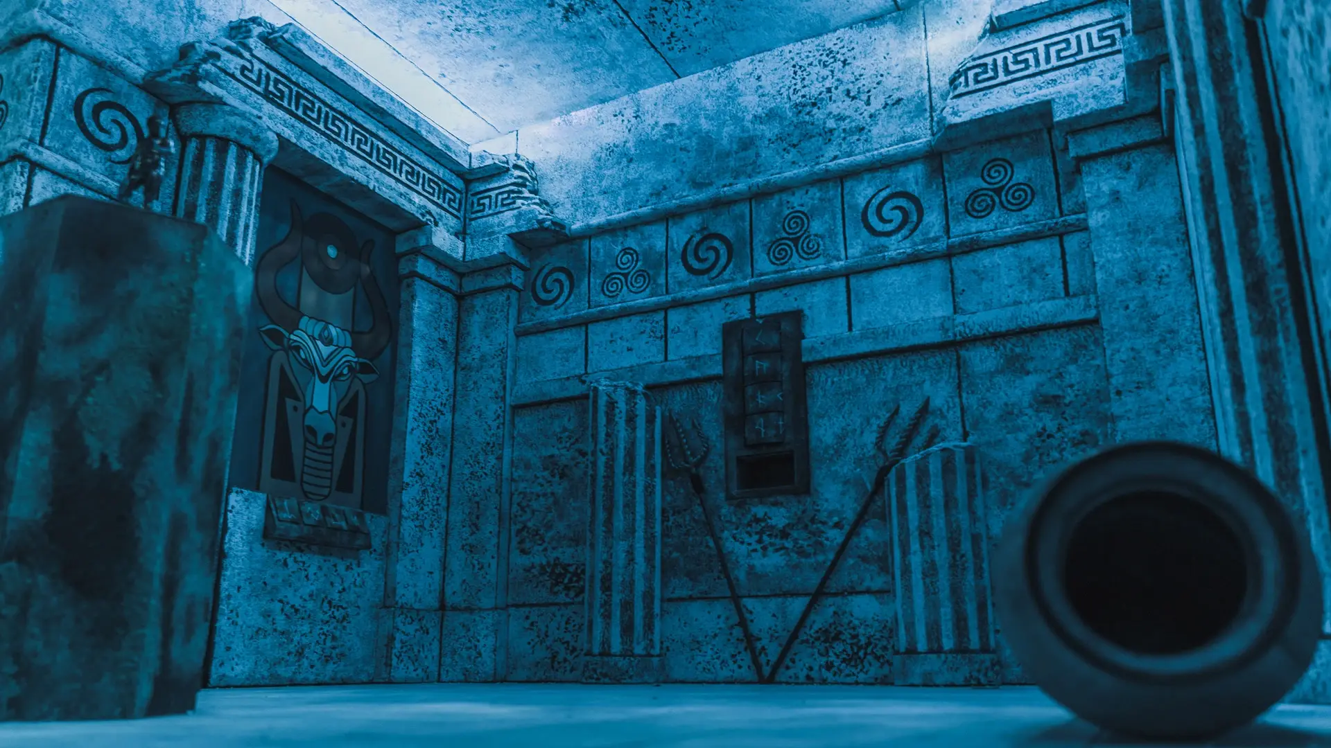 Escape room challenge at Game Over Escape Rooms